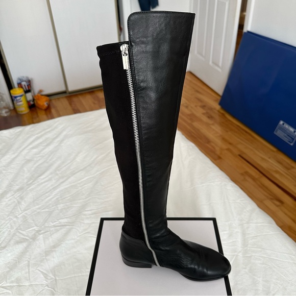 Michael Kors over the knee leather boots - Picture 4 of 10